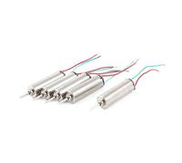 sourcing map - Motor Micro DC sin núcleo, 3,7 V, 66000 rpm, 4 x 12 mm para modelo de avión