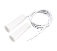 sourcing map NC Empotrado Cableado Seguridad Ventana Puerta Contacto Sensor Alarma Magnético Lengüeta Interruptor Blanco RC35