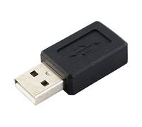 sourcing map Negro Cable USB A Macho A Mini 5 Pin Adaptador Hembra Adaptador (B5)