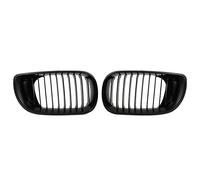sourcing map Negro Mate Parrilla Delantera Rejilla para Coche 2002-2005 E46 318i 320i 323i 325i 328i Berlina