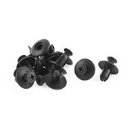 sourcing map Negro Remaches de Capó Estera Guardabarros 13mm Grapas 8mm Agujero
