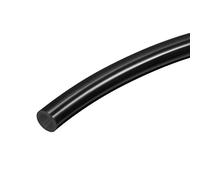 sourcing map Neumático Aire Tubo, 6mm (0,24") DE x 4mm (0,16") DI 2M (6,56 pies) PU Poliuretano Aire Compresor Tubería Manguera Tubería Negro