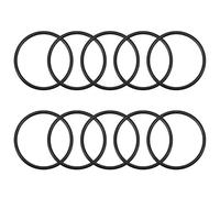 sourcing map Nitrilo Caucho Tóricas Juntas 54mm OD 47,8mm ID 3,1mm Ancho, Métrico Sellado Empaquetadura, Paquete de 10