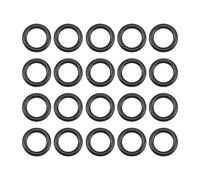sourcing map Nitrilo Goma Juntas Tóricas 15,3mm OD 10mm ID 2,65mm Ancho, Métrico Nitrilo Goma Sellado Junta, Paquete 20