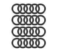 sourcing map Nitrilo Goma Juntas Tóricas 16mm OD 11mm ID 2,5mm Ancho, Métrico Sellado Junta, Paquete de 20