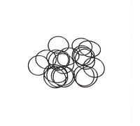 sourcing map Nitrilo Goma Juntas Tóricas 24mm OD 22mm ID 1mm Ancho, Métrico Sellado Junta, Paquete 20