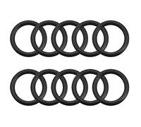 sourcing map Nitrilo Goma Juntas Tóricas 27mm OD 20,8mm ID 3,1mm Ancho, Métrico Sellado Junta, Paquete 10