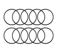 sourcing map Nitrilo Goma Juntas Tóricas 31,6mm OD 28mm ID 1,8mm Ancho, Métrico Nitrilo Goma Sellado Junta, Paquete de 10