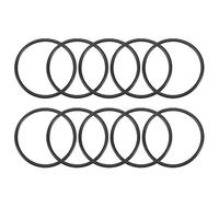 sourcing map Nitrilo Goma Juntas Tóricas, 33mm OD 29mm ID 2mm Ancho, Métrico Nitrilo Goma Sellado Junta, Paquete de 10