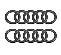 sourcing map Nitrilo Goma Juntas Tóricas 34mm OD 24mm ID 5mm Ancho, Métrico Sellado Junta, Paquete 10