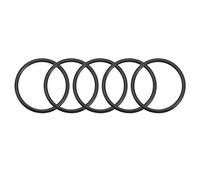 sourcing map Nitrilo Goma Juntas Tóricas 39mm OD 32,8mm ID 3,1mm Ancho, Métrico Sellado Junta, Paquete de 5