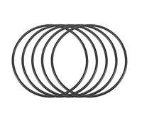 sourcing map Nitrilo Goma Juntas Tóricas 64mm OD 60mm ID 2mm Ancho, Métrico Nitrilo Goma Sellado Junta, Paquete de 30