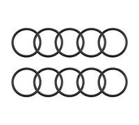 sourcing map Nitrilo Goma Juntas Tóricas 73mm OD 61,6mm ID 5,7mm Ancho, Métrico Nitrilo Goma Sellado Junta, Paquete 10