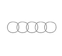 sourcing map Nitrilo Goma Juntas Tóricas 82mm OD 78mm ID 2mm Ancho, Métrico Sellado Junta, Paquete 5