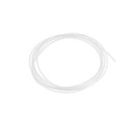 sourcing map Nylon Línea Manguera Tubo, 2mm(0.07") ID x 3mm(0.11") OD 3 M PA6 Nylon Tubo Neumático Aire Freno Tubería para Fluidos Transferencia Blanco