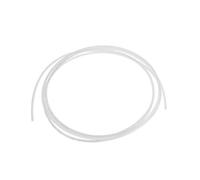 sourcing map Nylon Línea Manguera Tubo, 2mm(0.07") ID x 4mm(0.15") OD 1m PA6 Nylon Tubo Neumático Aire Freno Tubería para Fluidos Transferencia Blanco
