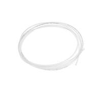 sourcing map Nylon Línea Manguera Tubo, 2mm(0.07") ID x 4mm(0.15") OD 3 M PA6 Nylon Tubo Neumático Aire Freno Tubería para Fluidos Transferencia Blanco