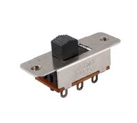sourcing map On Off Posición 2 SPDT PCB Panel Interruptor Deslizante 6A/125 V 3A/250V AC