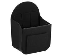 sourcing map Organizador de bolso, bolsas organizadoras de fieltro portátil con cremallera de metal, múltiples compartimentos, forro de bolso para mochila, mochila, bolso de hombro (7.75 x 5 x 11