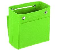 sourcing map Organizador de bolso, bolsas organizadoras de fieltro portátil con múltiples compartimentos a presión, forro de bolso para bolso abovedado, bolsa de mano, moldeador de bolso (7 x 4 x 6.3