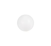 sourcing map PA Nylon Sólido Plástico Bolas 30mm G3 Precisión Rodamiento Bola