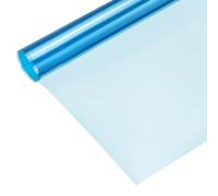 sourcing map Papel de filtro de color de gel, película de PVC, 100 x 100 cm, azul cielo para estudio fotográfico, luz roja