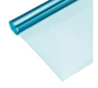sourcing map Papel de filtro de color de gel, película de PVC, 100 x 100 cm, color azul lago, para luz de cabeza roja