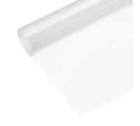 sourcing map Papel de filtro de color de gel, película de PVC, 100 x 100 cm, color blanco para luz de cabeza roja de estudio fotográfico