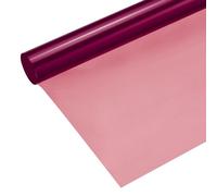 sourcing map Papel de filtro de color de gel, película de PVC, 100 x 100 cm, morado 104 para estudio fotográfico, luz de cabeza roja