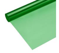 sourcing map Papel de filtro de color de gel, película de PVC, 40 x 50 cm, verde oscuro, para luz de cabeza roja