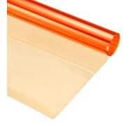 sourcing map Papel de filtro de color gel de poliéster, 40 x 50 cm, color naranja 85 para Foto Studio Red Head Light, paquete de 2