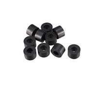 sourcing map Paquete de 10 Goma Plana Arandelas 16mm OD 8mm ID 10mm Grosor | para Grifo Tubería Agua Manguera