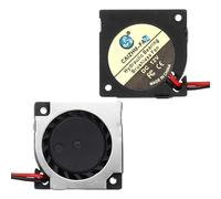 sourcing map Paquete de 2 ventiladores de refrigeración sin escobillas CC 12 V 20 x 20 x 6 mm, CZ 2006G con rodamiento de fluido, caja de PC, ventilador de refrigeración sin escobillas CC, repuesto