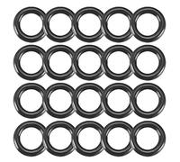 sourcing map Paquete de 20 Nitrilo Goma Juntas Tóricas 8.84mm OD 5.28mm ID