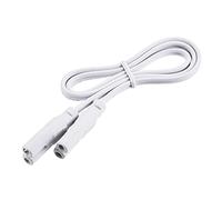 sourcing map Paquete de 4 Lámpara Conexión Cable para T4 T5 T8 50cm 2 Pin