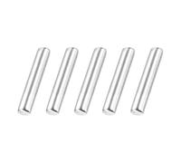 sourcing map Paquete de 60 pasadores de eje de rueda RC, 1.5 x 5 mm, acero hexagonal, tuerca de repuesto para bricolaje, coche, camión, barco, helicóptero, pieza de modelo, color plateado