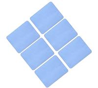 sourcing map Parches para Planchar 6uds, Parches Termoadhesivos de Reparación Telas Ropa, Azul Claro 4,9" x3,7, para Reparación Ropa Pantalones Bolsos Agujeros y Decoración