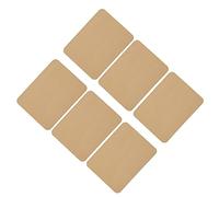 sourcing map Parches para Planchar 6uds, Parches Termoadhesivos de Reparación Telas Ropa, Caqui 4,9"x3,7", para Reparación Ropa Pantalones Bolsos Agujeros y Decoración