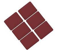 sourcing map Parches para Planchar 6uds, Parches Termoadhesivos de Reparación Telas Ropa, Fecha Roja 4,9"x3,7", para Reparación Ropa Pantalones Bolsos Agujeros y Decoración