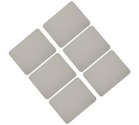 sourcing map Parches para Planchar 6uds, Parches Termoadhesivos de Reparación Telas Ropa, Gris 4,9"x3,7", para Reparación Ropa Pantalones Bolsos Agujeros y Decoración