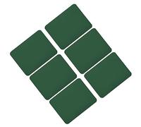 sourcing map Parches para Planchar 6uds, Parches Termoadhesivos de Reparación Telas Ropa, Verde Oscuro 4,9"x3,7", para Reparación Ropa Pantalones Bolsos Agujeros y Decoración