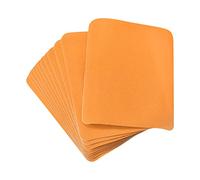sourcing map Parches Termoadhesivos 12uds para Reparación de Ropa Telas, Parches de Tela para Planchar, Naranja 4,9"x3,7" para Decoración Reparación de Agujeros Ropa, Pantalones, Bolsas