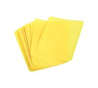 sourcing map Parches Termoadhesivos 12uds para Reparación de Ropa Telas, Parches de Tela para Planchar, Amarillo 4,9"x3,7" para Decoración Reparación de Agujeros Ropa, Pantalones, Bolsas
