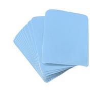 sourcing map Parches Termoadhesivos 20uds para Reparación de Ropa Telas, Parches de Tela para Planchar, Azul Claro 4,9"x3,7" para Decoración Reparación de Agujeros Ropa, Pantalones, Bolsa