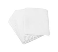 sourcing map Parches Termoadhesivos 20uds para Reparación de Ropa Telas, Parches de Tela para Planchar, Blanco 4,9"x3,7" para Decoración Reparación de Agujeros Ropa, Pantalones, Bolsa