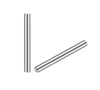 sourcing map Pasador 2 mm x 20mm, Clavijas de Acero Inoxidable 304, Estantes de Apoyo, Pasadores de Madera para Literas, Tono Plateado 20 Piezas