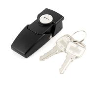 sourcing map Pasador para puerta de carga huecos de muelle metálico retorcida llaves