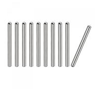 sourcing map Pasadores de clavija de 5x70 mm, 10 clavijas de acero inoxidable 304 con cabeza redonda plana biselada de acero inoxidable 304, clavijas de soporte para estantes de sujeción de elementos