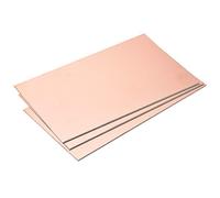 sourcing map PCB Cobre Revestido Tablero Laminado 180mm x 120mm x 1,5mm FR4 Vidrio Fibra Doble Cara para Circuitos Proyectos, Paquete de 3