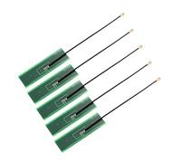 sourcing map PCB Incorporado Antena 5dBi 2400MHz U.FL Hembra Conector RF1.13 Cable, Compatible con WiFi Bluetooth Zigbee Modulo Cable de 95 mm 5 Piezas